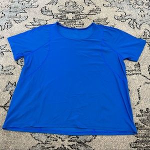 Lululemon Royal Blue Running Tshirt